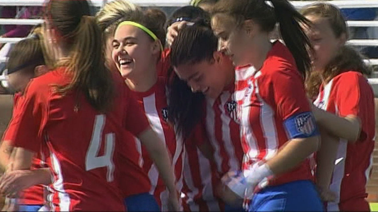 Gol de Reyes, del Atleti C, al Las Rozas (0-1)