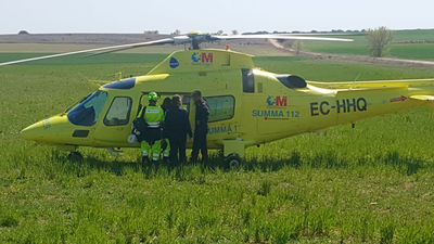 Fallece un ciclista arrollado por un remolque en Pozuelo del Rey