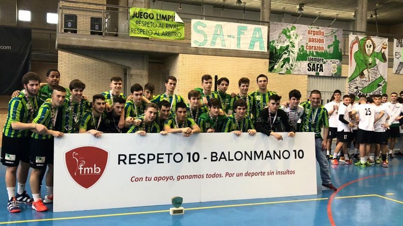 Balonmano Ikasa, campeón juvenil masculino de Madrid
