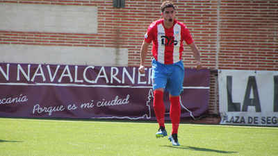 Gol de Manu Jaimez, del Navalcarnero, al Inter Madrid (1-0)