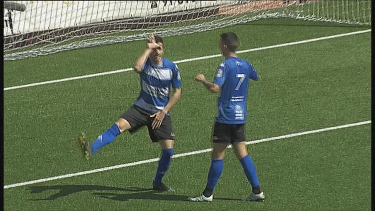 Gol de Tamayo, del Inter Madrid, al Navalcarnero (1-4)