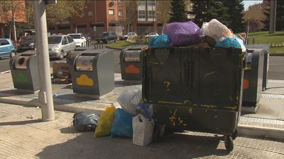 Insoportable olor en Alcorcón debido a la acumulación de basura