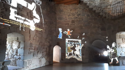 Las paredes del Castillo de la Coracera cobran vida para devolvernos al siglo XV
