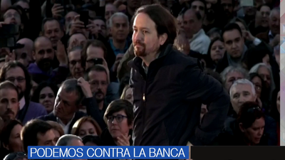 Podemos propone prohibir que los bancos financien campañas