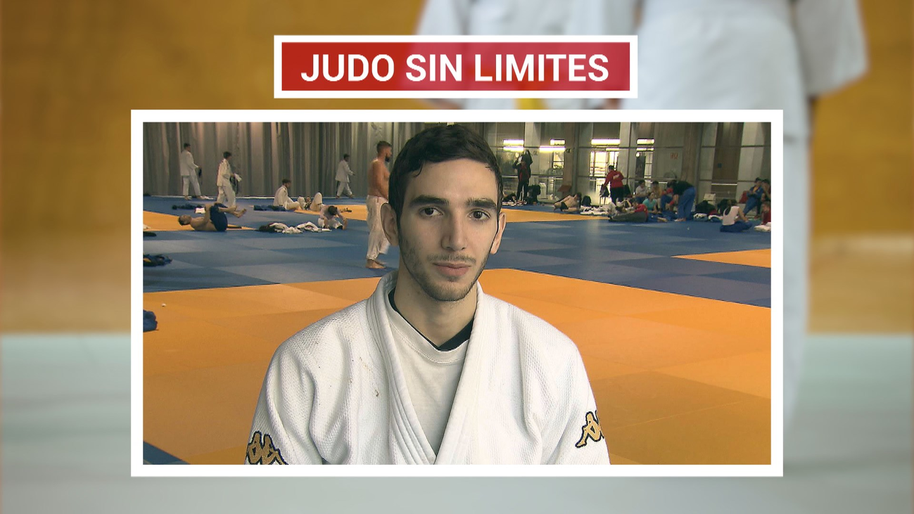 Sergio, judo sin límites pese a su discapacidad visual