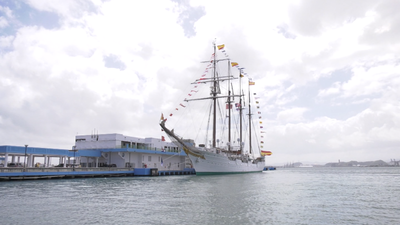 Así es el ‘Juan Sebastián Elcano’, el buque escuela de la Armada