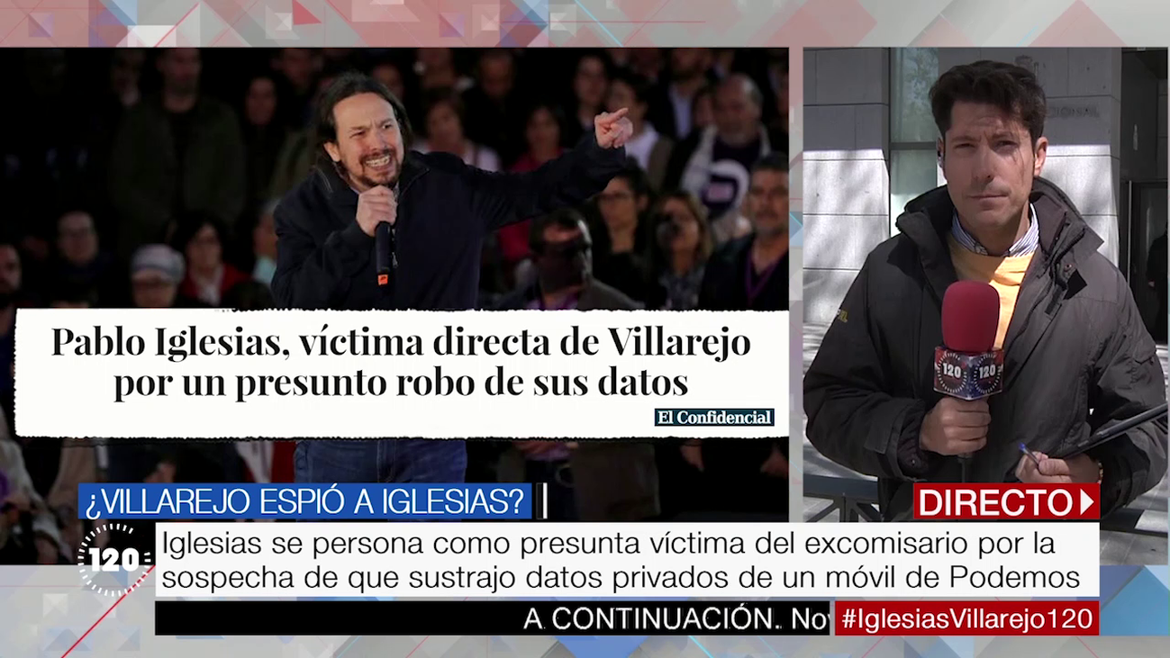 ¿Espió Villarejo a Pablo Iglesias?