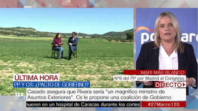 Mari Mar Blanco: "Casado es la única persona que puede echar a Sánchez de Moncloa"