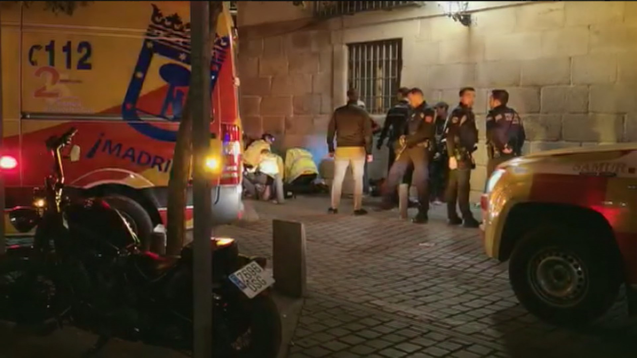 Dos heridos durante una reyerta en el centro de Madrid