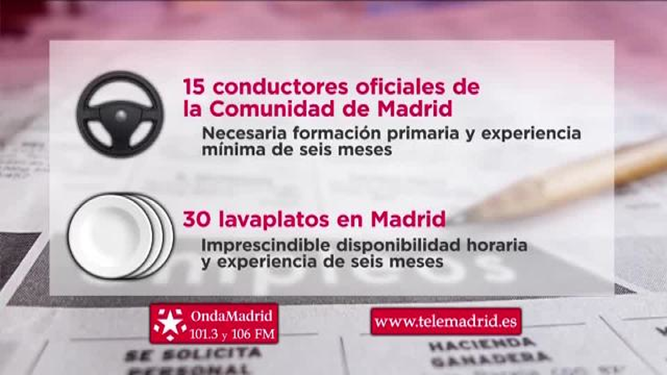 Se buscan conductores oficiales para trabajar en Madrid