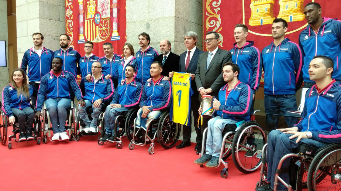 El CD Ilunión ofrece a los madrileños la Copa de baloncesto en silla de ruedas