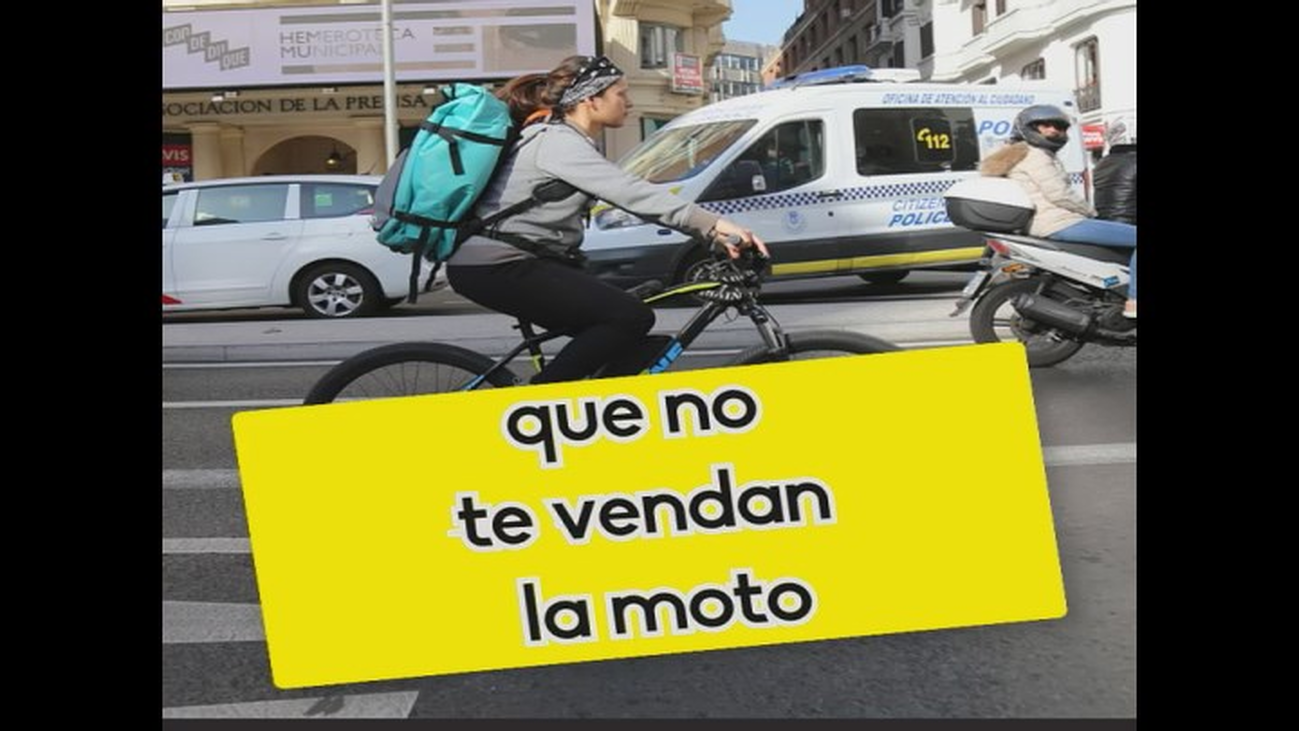 Se dispara la bicimensajería y las críticas a su modelo de contratación