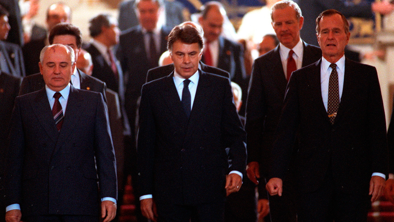 1991. Madrid, sede de la Conferencia de Paz de Oriente Medio