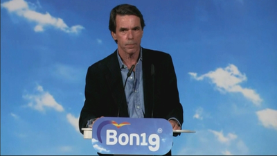 "A mí nadie me habla de una derechita cobarde", dice Aznar