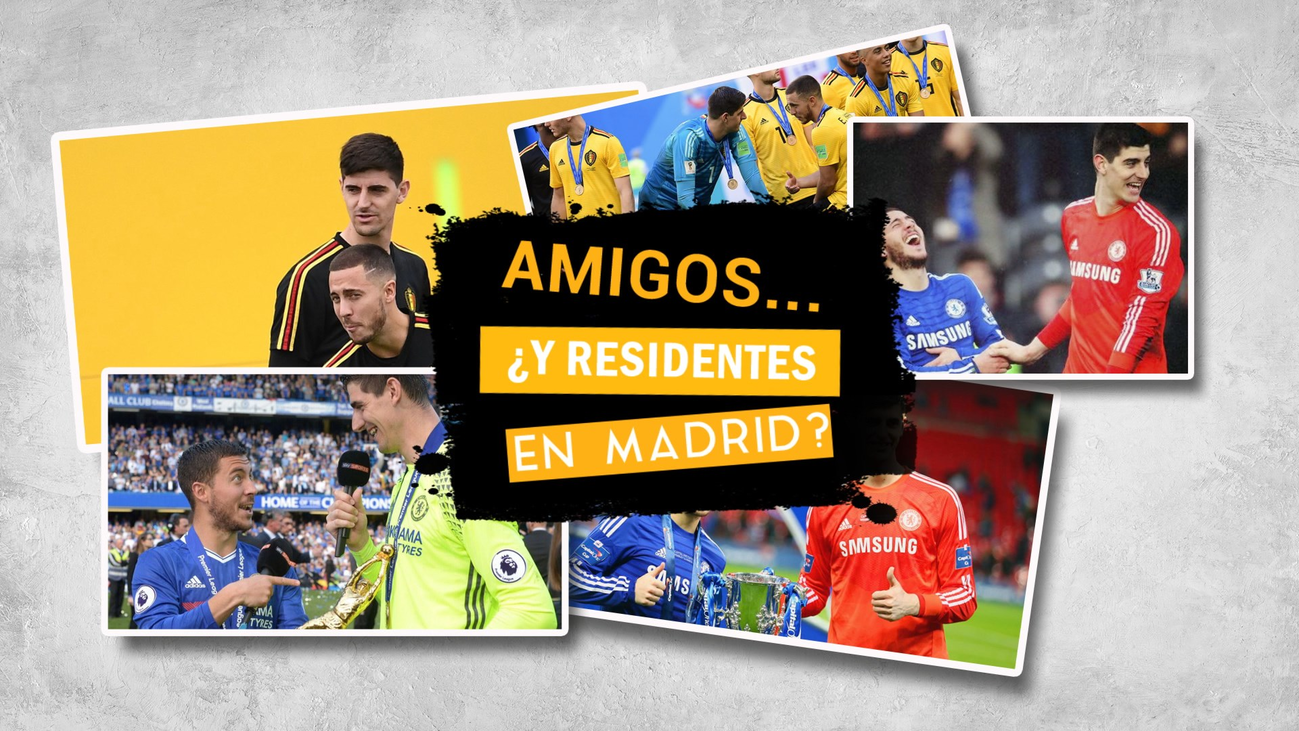 Courtois abre las puertas del Real Madrid a Hazard