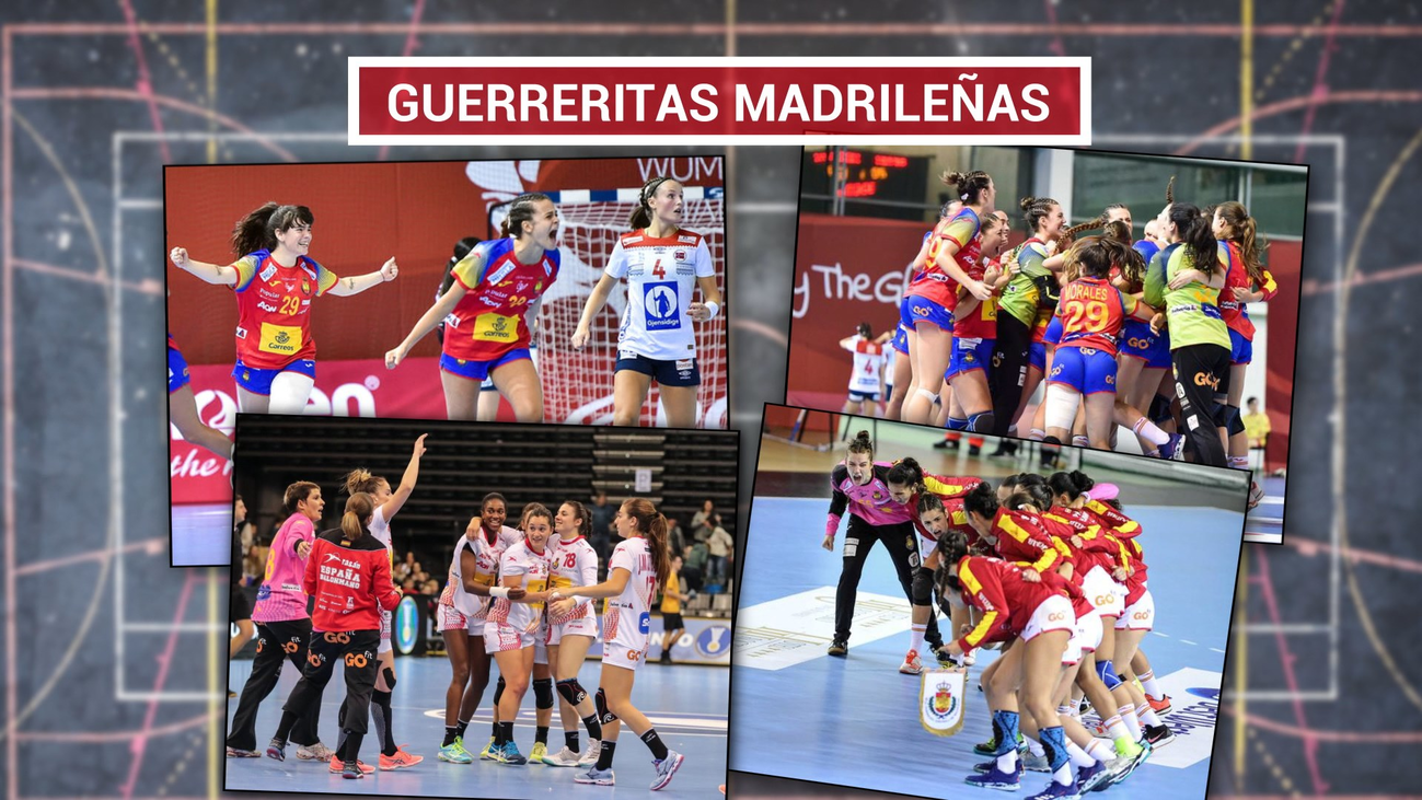 Cinco madrileñas en la selección júnior de balonmano