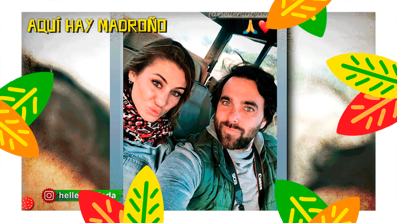 Elena Tablada se va de safari por su luna de miel