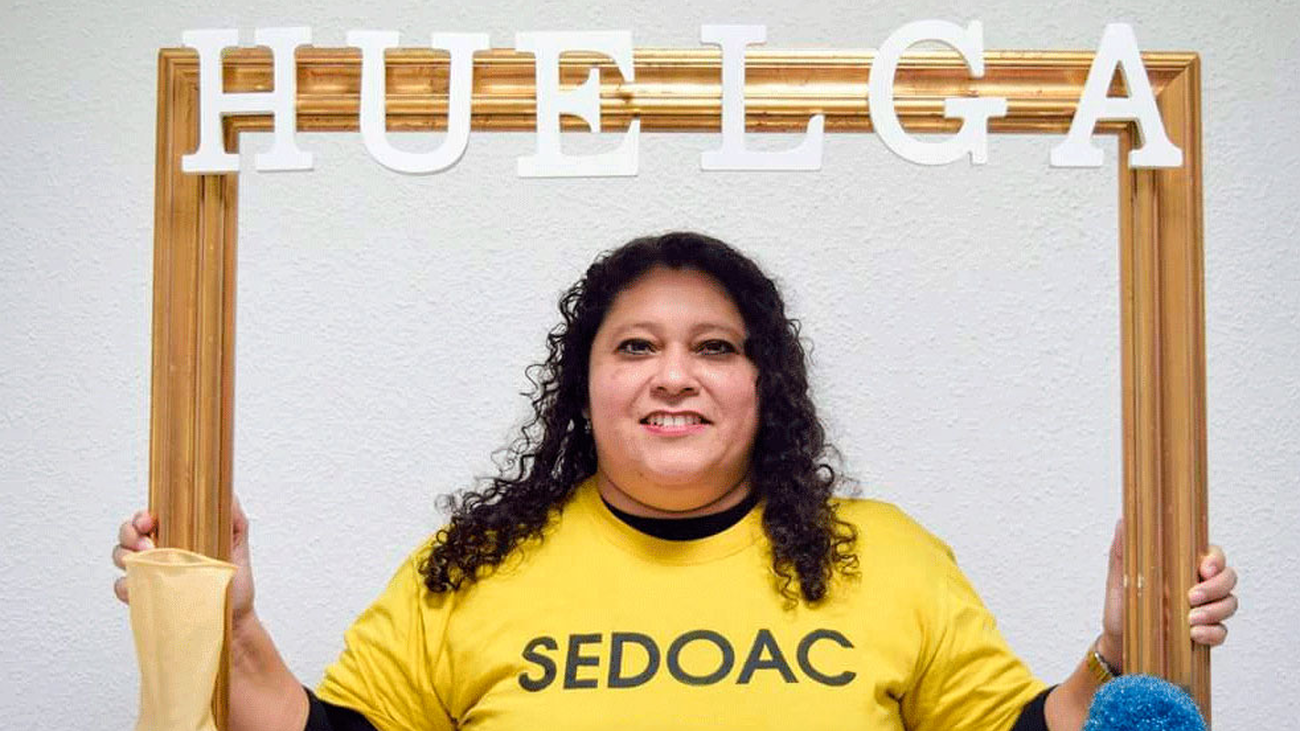 Empleadas del hogar en huelga