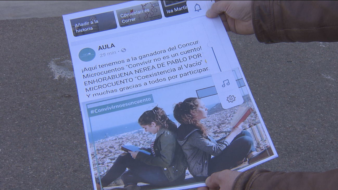 AULA confunde el nombre en la entrega de un premio literario