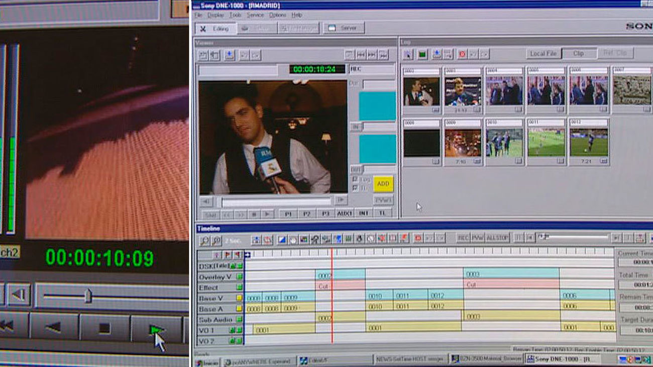 La llegada del Clipedit, toda una revolución tecnológica en Telemadrid