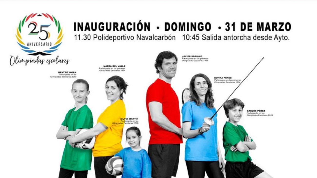 Las Rozas celebra la XXV edición de las Olimpiadas Escolares