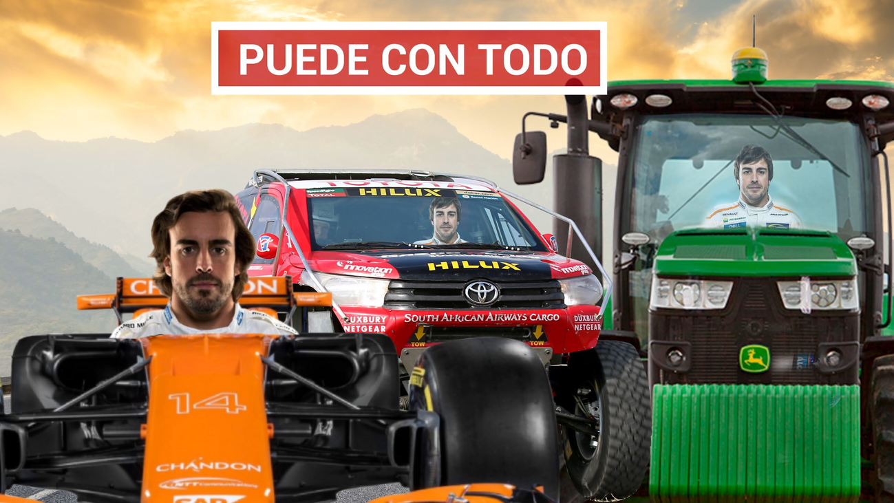 Alonso prueba un Toyota con miras al Rally Dakar