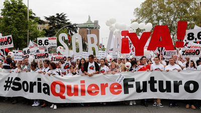 'La España vaciada' toma Madrid para reclamar medidas contra la despoblación rural