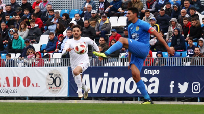 Gol de Juanma, del Fuenlabrada, a la Cultural (1-0)