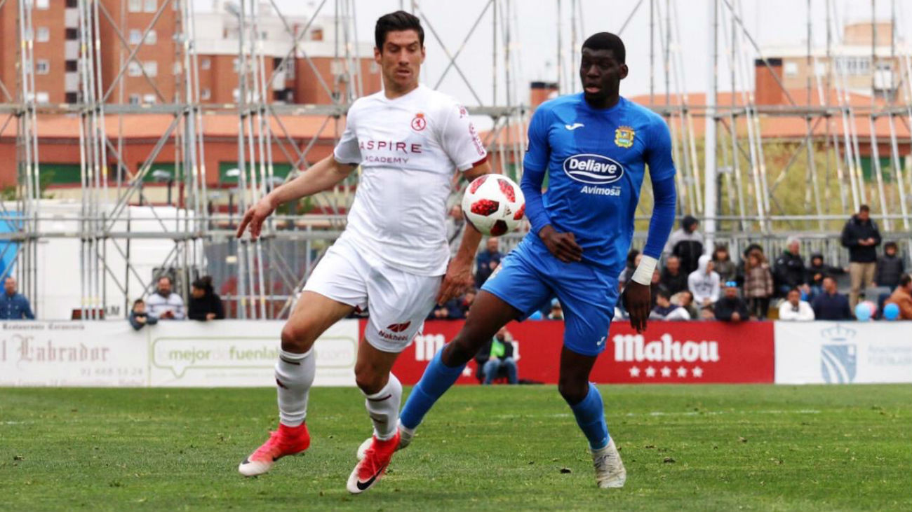 1-0. El Fuenla, nuevo líder del Grupo I de 2ªB