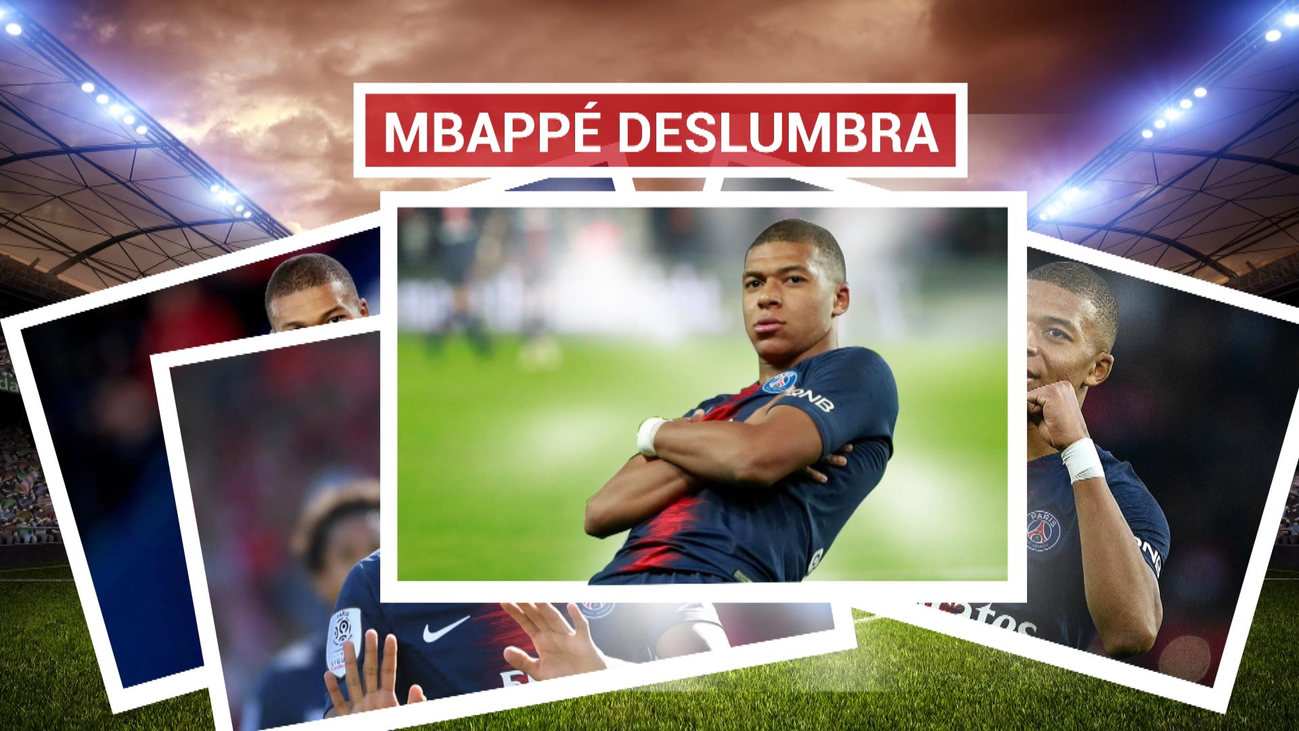 Mbappé, espectacular en una nueva clase magistral