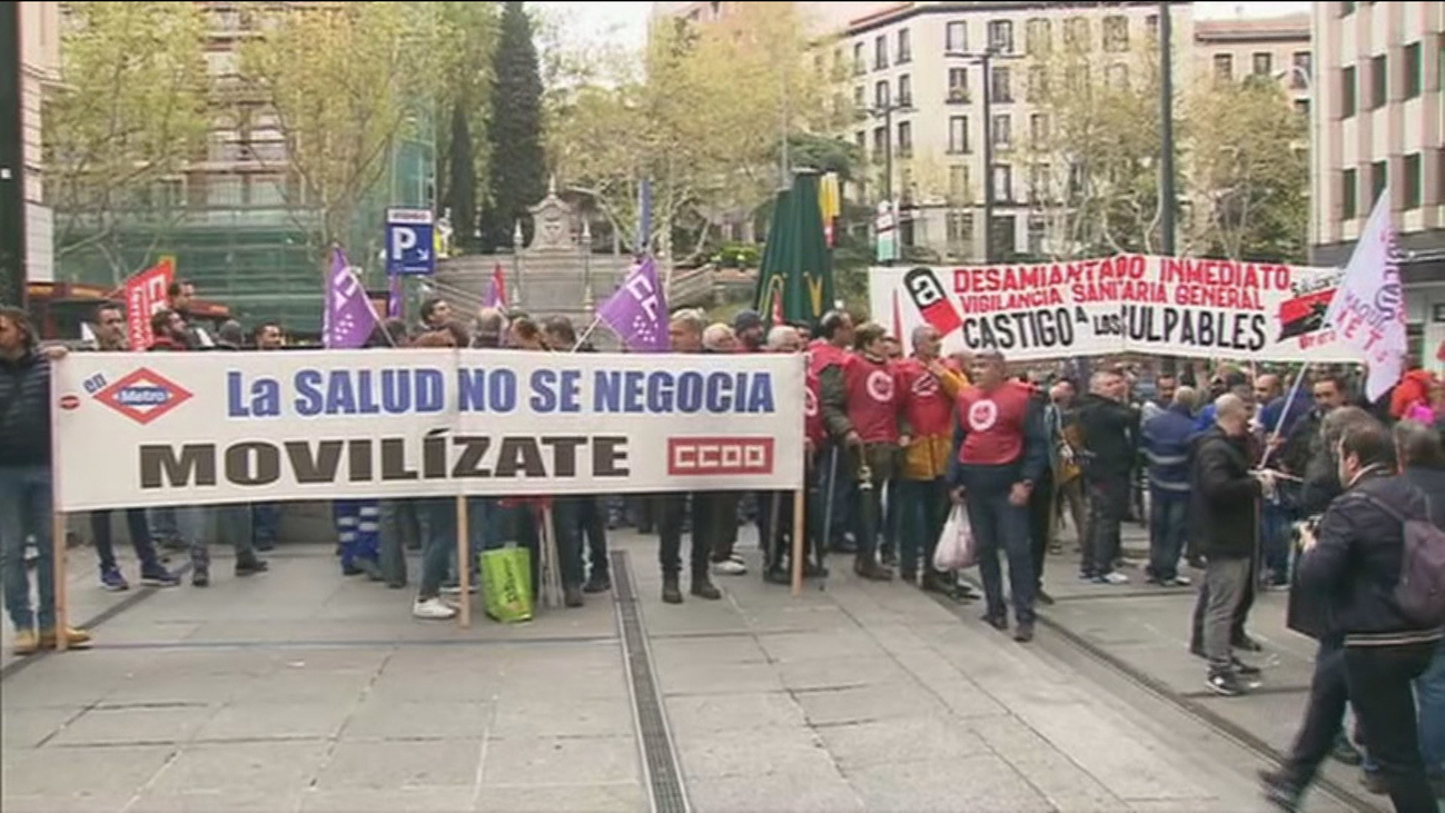 La familia del trabajador fallecido por amianto pide 400.000 euros a Metro de Madrid