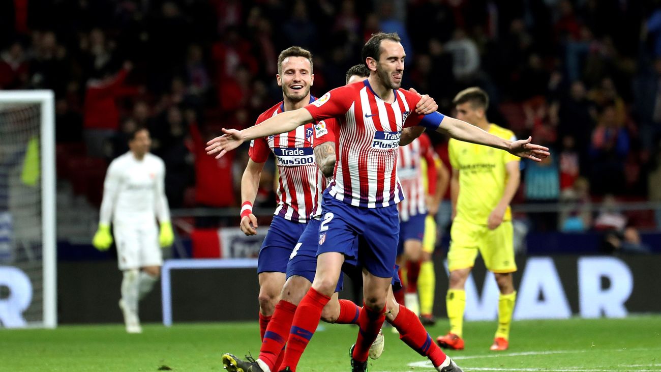 2-0. El VAR y Godín sostienen la fe del Atlético ante el Girona