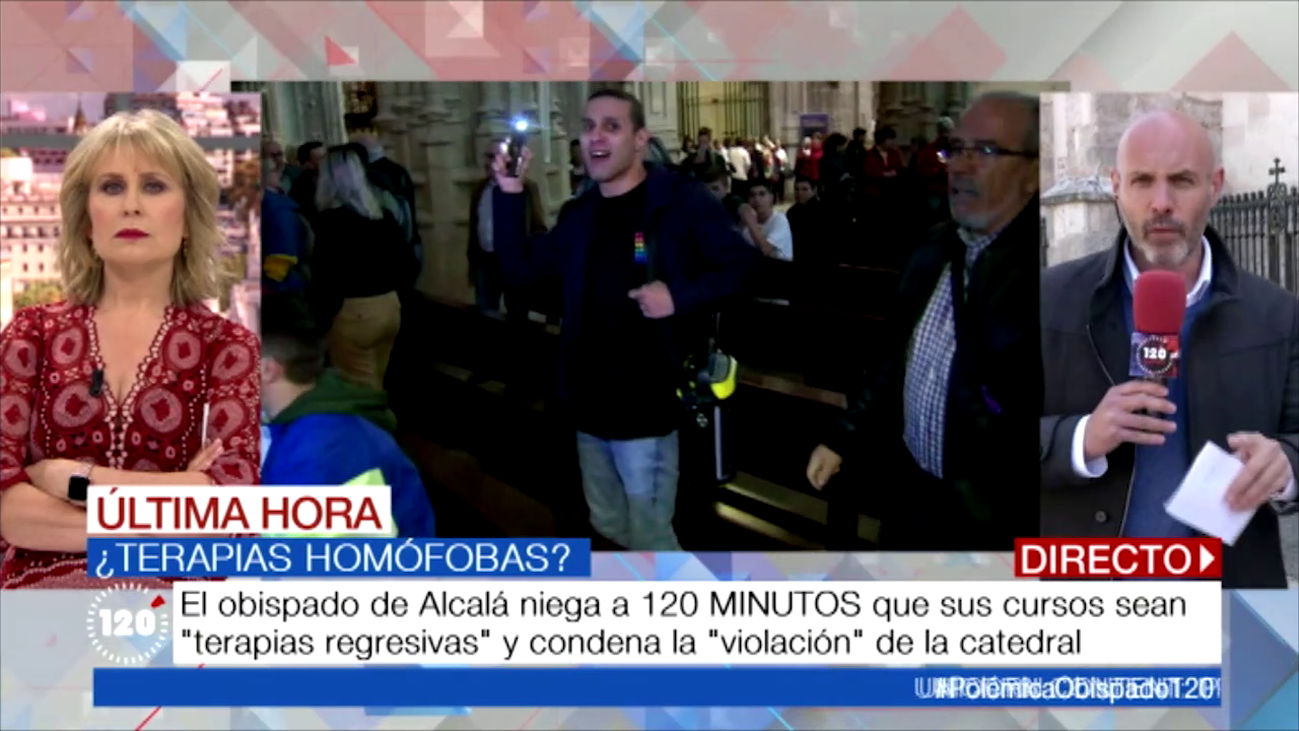 El Obispado de Alcalá condena la "violación" del espacio de la catedral durante las protestas