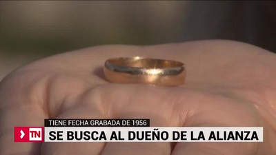 Alianza perdida en Canalejas solo fechada a 1956 busca a su dueño