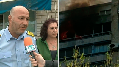 El heroico acto de un vigilante en el incendio del barrio del Pilar