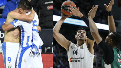 El Leganés gana al Valladolid (1-0) y el Real Madrid pierde con Zalgiris (86-93)