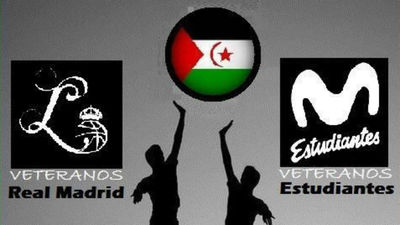 Veteranos del Real Madrid y Estudiantes ayudan al pueblo saharaui