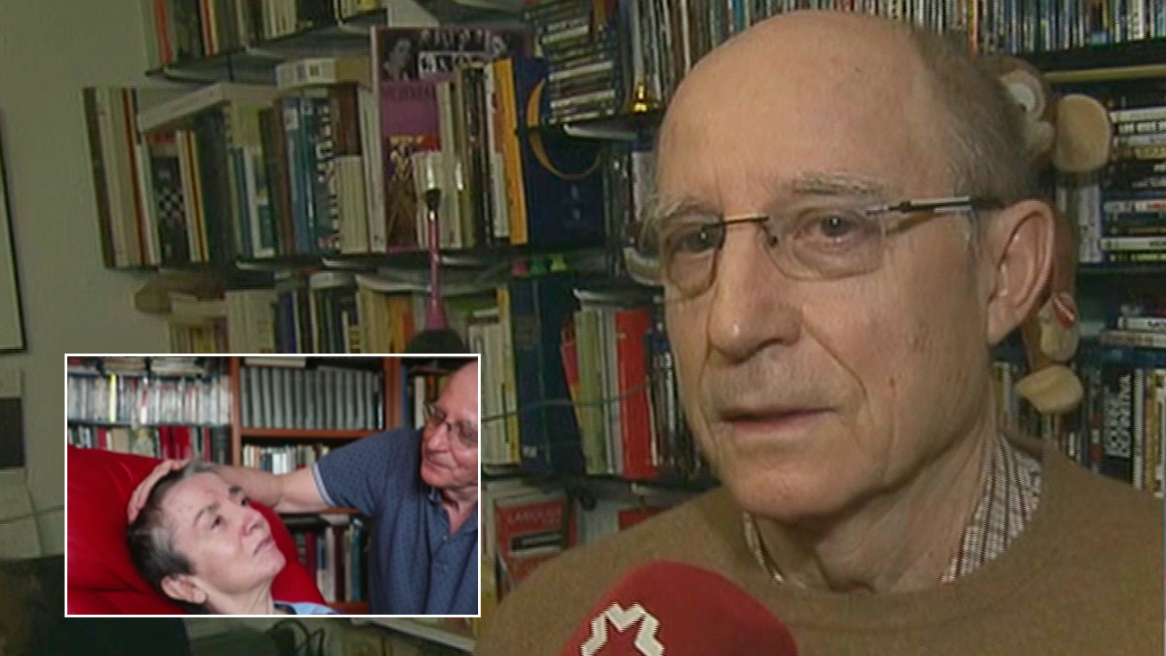 Maria José Carrasco y su marido, Ángel Fernández