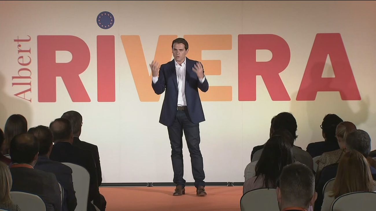 Albert Rivera,  presidente de Ciudadanos