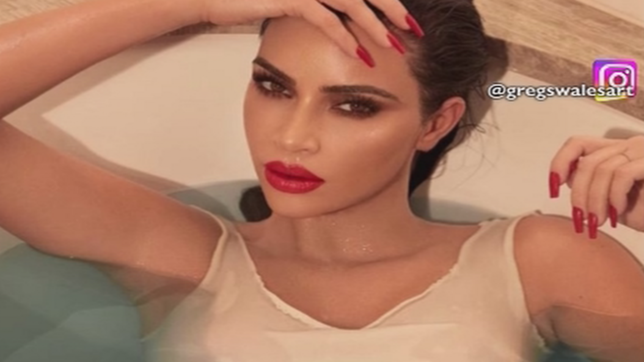 Las Kardashian, retratadas por Greg Swales