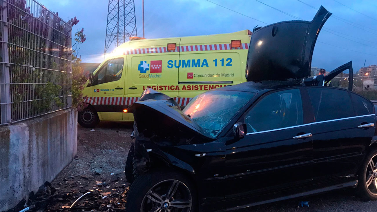 Accidente en Leganés