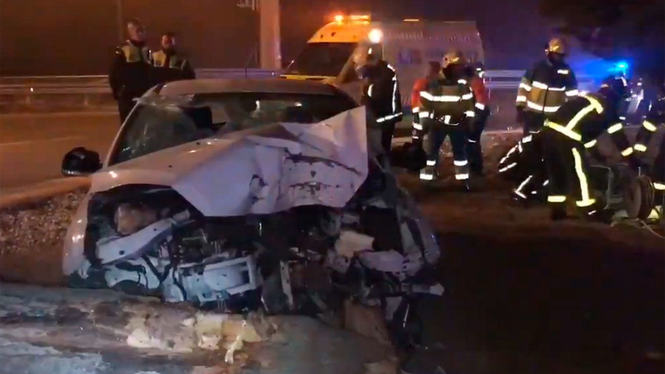 Accidente en Majadahonda