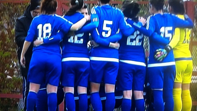 Gol de Potty, del CD Samper, a la Fundación Rayo Vallecano (1-3)