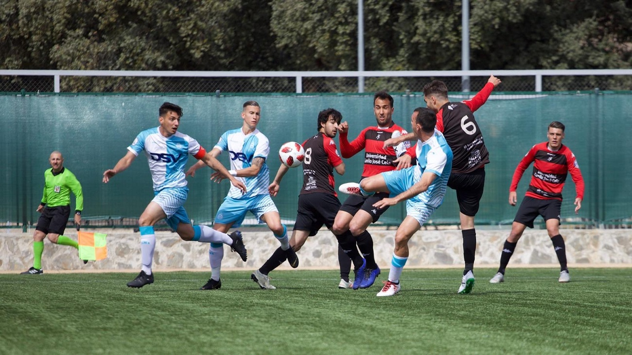 Gol de Adighibe, del Unión Adarve, ante el Inter de Madrid (0-2)