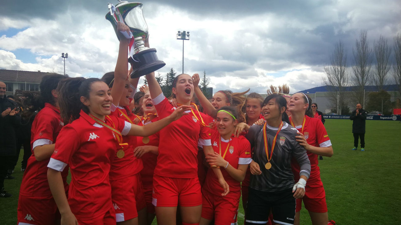 Madrid, campeona de España de fútbol sub'17