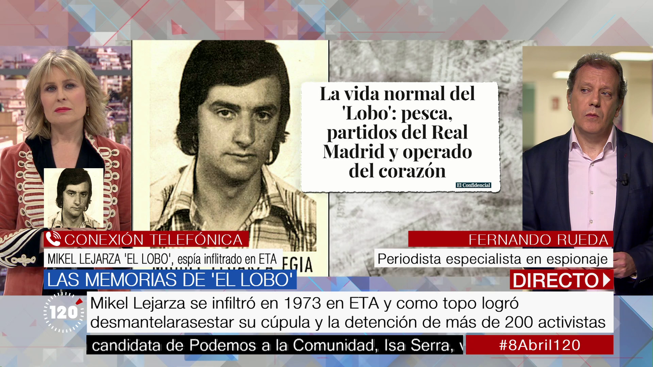 'El Lobo', el espía que se infiltró en ETA: "Merece la pena por lo bueno que se puede hacer"