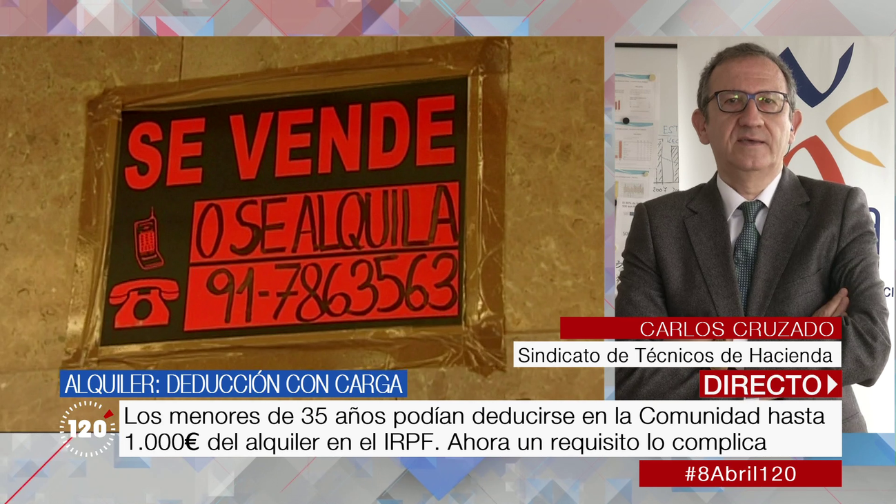 La Comunidad exige a los menores de 35 años pagar un impuesto para deducirse el alquiler en la renta