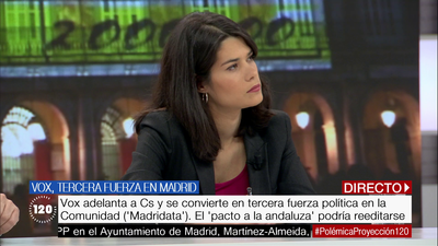 Isa Serra: “Vox tiene una herencia franquista y el PP está cada día más sometido”