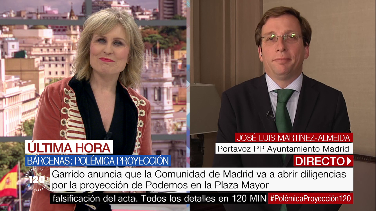 Almeida, sobre el vídeo de los papeles de Bárcenas: "Hay una complicidad del Ayuntamiento contra el PP"