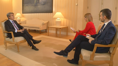 Garrido: "Me gustaría ser recordado como un presidente que supo estar a la altura de las circunstancias"